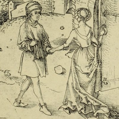 L’Andrienne, acte IV, scène 5 (Térence, Dürer pour Amerbach) - Albrecht Dürer