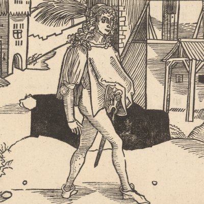 L’Eunuque, acte IV, scène 2 (Térence, Dürer pour Amerbach) - Albrecht Dürer