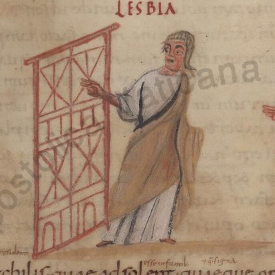 L’Andrienne, acte III, scène 2 (Térence Vat. Lat. 3868, F°11)