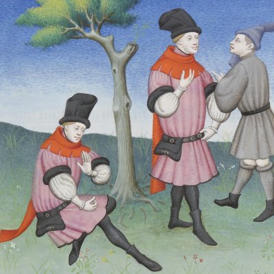 Héautontimorouménos, acte IV, scène 6 (Térence des ducs, Arsenal Ms-664, F°115)