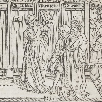 L’Andrienne, acte III, scène 2 (Térence, Comédies, Trechsel, 1493)