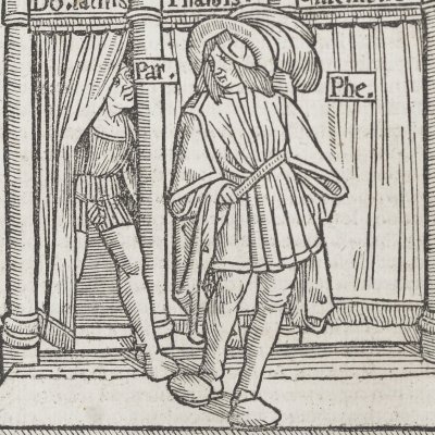 L’Eunuque, acte II, scène 1 (Térence, Comédies, Trechsel, 1493)