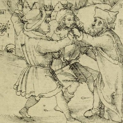 Phormion, acte V, scène 8 (Térence, Dürer pour Amerbach) - Albrecht Dürer