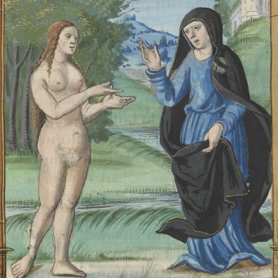 Dialogue de Nature et de Raison (Français 379, Chants mariaux royaux. Ch. Morel)