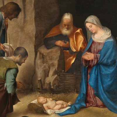 L’adoration des bergers (dite Nativité Allendale) - Giorgione