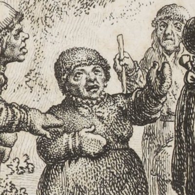 Avances d’une petite Lapone (Voltaire, Candide, Berlin,1778) - Chodowiecki