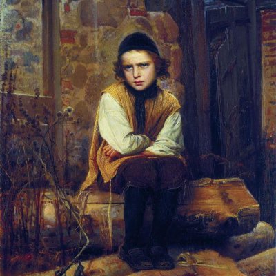 Enfant juif humilié - Ivan Kramskoï
