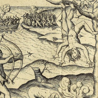 La guerre (Description du royaume de Guyanne, 1599)