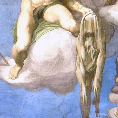 Le jugement dernier (chapelle Sixtine) - Michel-Ange