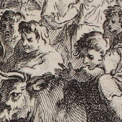 Énéide, livre 5 (Les Œuvres de Virgile, trad. Des Fontaines, 1743) - Cochin