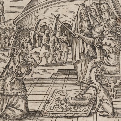 Esther élevée sur le trône (Figures de la Ste Bible) - J. Cousin