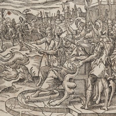 Trois enfants d’Israël dans la fournaise (Figures de la Ste Bible) - J. Cousin