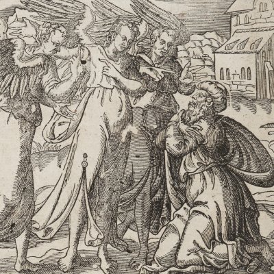 Naissance d’Isaac promise à Abraham (Figures de la Ste Bible) - J. Cousin
