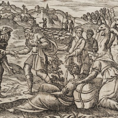 Traité de Jacob avec Laban (Figures de la Ste Bible) - J. Cousin