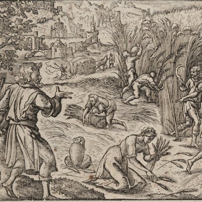 Ruth dans les Champs de Booz (Figures de la Ste Bible) - J. Cousin
