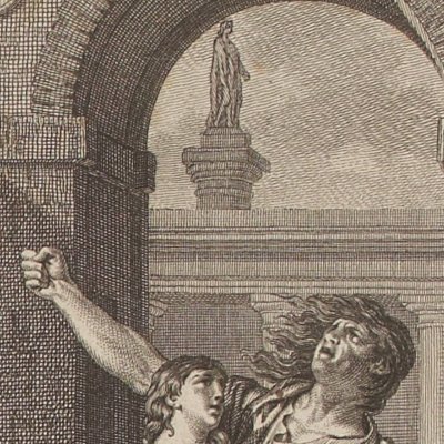 Les Guèbres (Voltaire, Kehl t. 5, 1785) - Moreau le jeune
