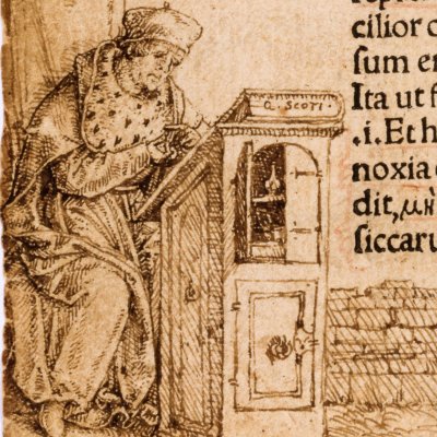 Les théologiens (Éloge de la Folie) - Holbein