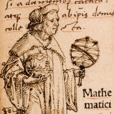 Les mathématiciens (Éloge de la Folie) - Holbein