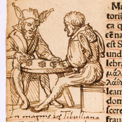 La fureur du jeu (Éloge de la Folie) - Holbein