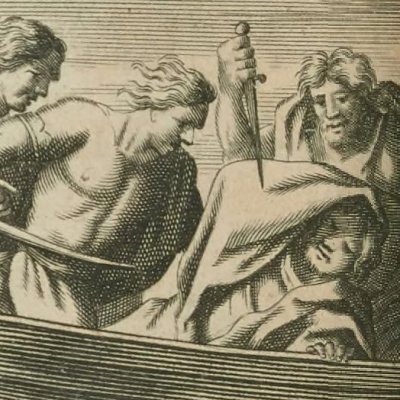La Mort de Pompée (Théâtre de P. Corneille, 1660) - Chauveau