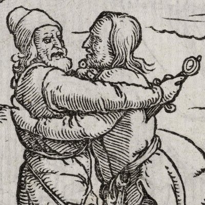 Joab tue son frère Amasa - Holbein le jeune