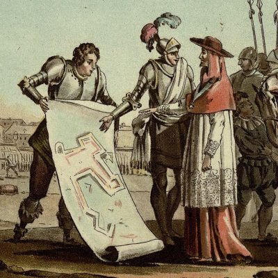 Prise de La Rochelle (Portraits des grands hommes…) - Desfontaines