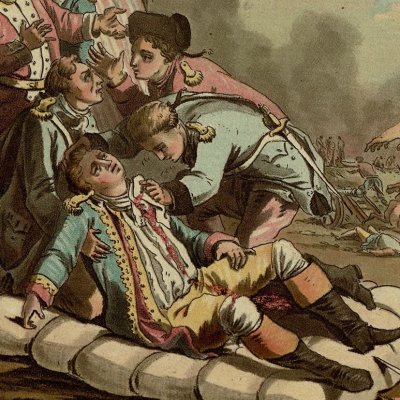 Mort de Montcalm (Portraits des grands hommes…)