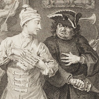 Carrière d’un débauché II  (A Rake’s Progress) - Hogarth