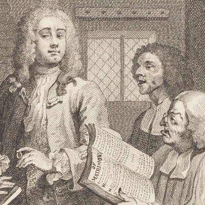 Carrière d’un débauché V (A Rake’s Progress) - Hogarth