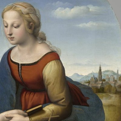 Vierge à l’enfant avec Jean-Baptiste, dite La Belle Jardinière - Raphaël