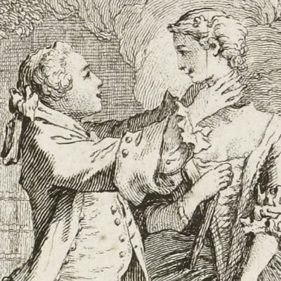 Le prince joint la tête au corps (Faunillane ou l’Infante jaune) - Boucher
