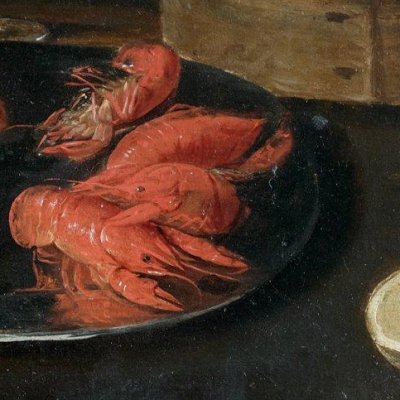 Nature morte aux écrevisses - Jacob Foppens van Es
