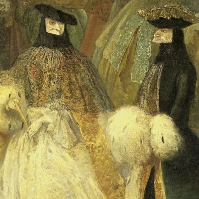 Casin vénitien - (manière de) Pietro Longhi