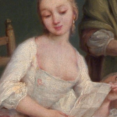 La lettre - Pietro Longhi
