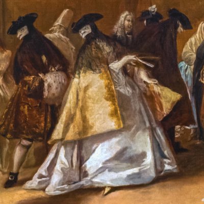 Il Ridotto (le Casino du Palais Dandolo à San Moise) - Francesco Guardi