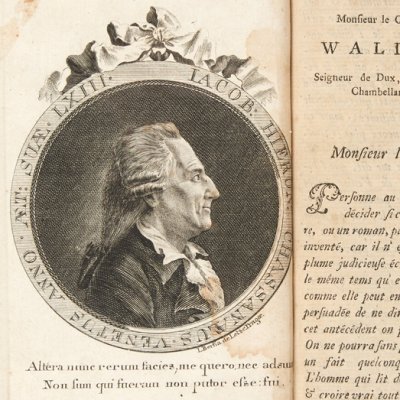 Portrait de Casanova à 63 ans (Icosameron, Prague, 1787) - Johann Berka