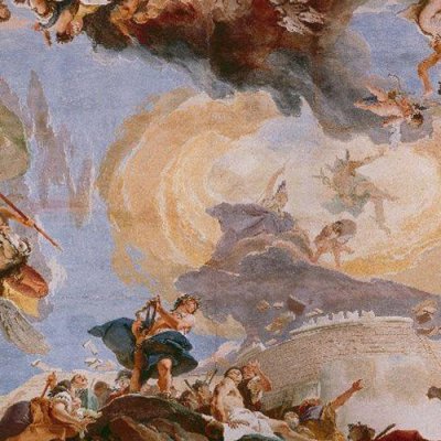 Le triomphe de l’éloquence (Venise, Palazzo Sandi) - Tiepolo