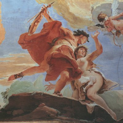Orphée tentant de tirer Eurydice des Enfers (Triomphe de l’éloquence) - Tiepolo