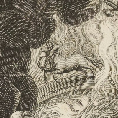 Le chaos, ou l’origine du monde (Temple des Muses) - B. Picart