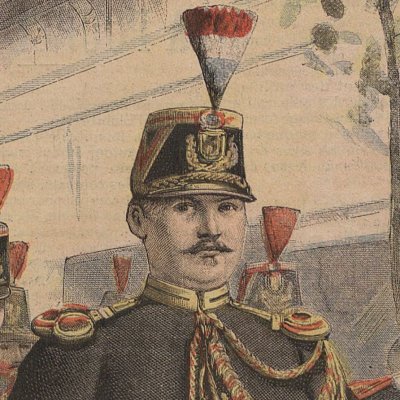 Le nouveau tambour-major de la garde républicaine (Le Petit Journal, 3 mai 1896)
