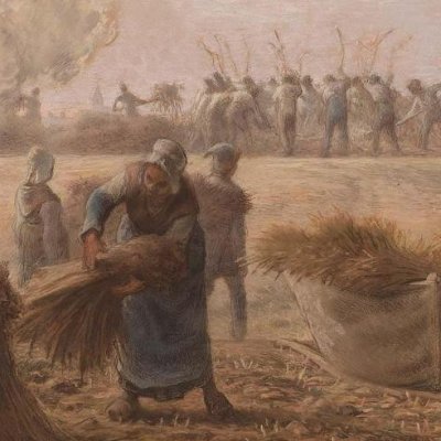 L’été, les batteurs de sarrasin - Millet
