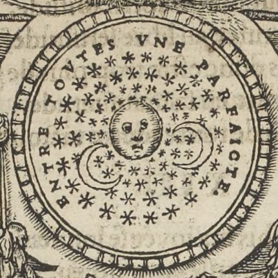 La lune à deux croissants (Maurice Scève, Délie, 1544)