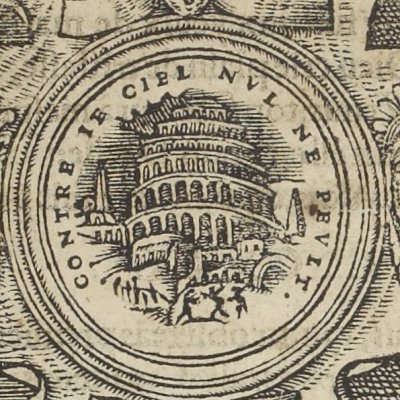 La tour de Babel (Maurice Scève, Délie, 1544)