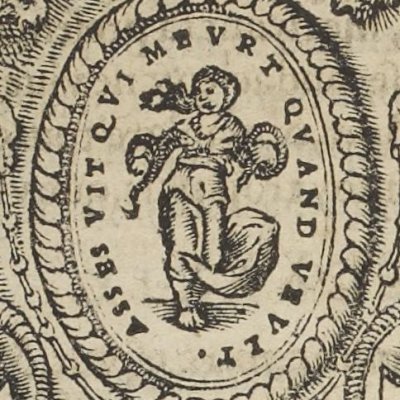 Cléopâtre et ses serpents (Maurice Scève, Délie, 1544)