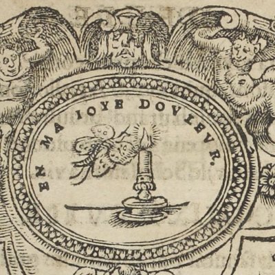 Le papillon et la chandelle (Maurice Scève, Délie, 1544)