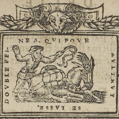 Le muletier (Maurice Scève, Délie, 1544)