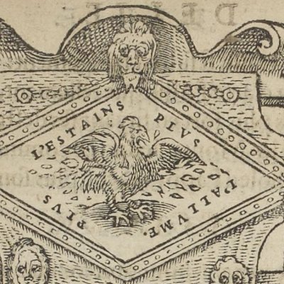 Le coq qui se brûle (Maurice Scève, Délie, 1544)