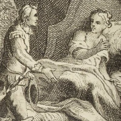 Don Alphonse et Séraphine (Gil Blas, 1747, vol. 2)