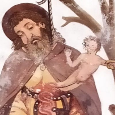 Le suicide de Judas (église Saint-Sébastien de Plampinet)