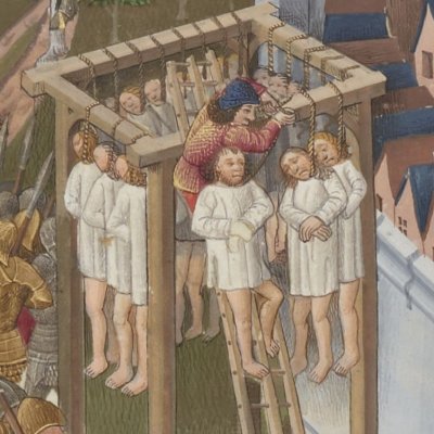 Belinus & Brenius prennent Rome (P. Le Baud, Comp. des Chron&hist. des Bretons)